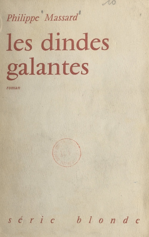 Couverture ebook de Les dindes galantes, de Philippe Massard