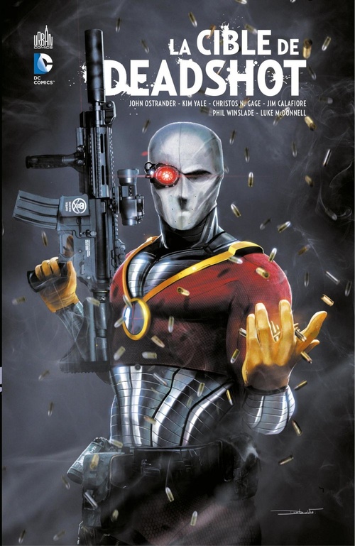 ebook cover of La cible de Deadshot, by John Ostrander, Luke Mcdonnell