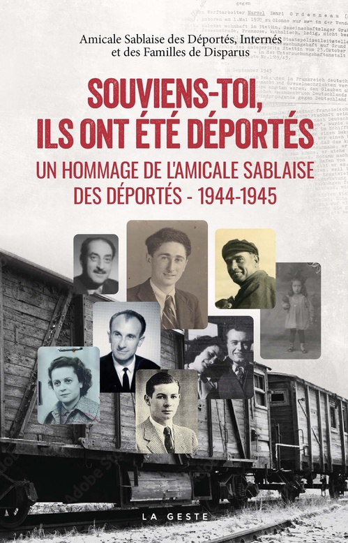 Couverture ebook de Souviens-toi, ils ont été déportés, de Hervé Retureau, Amicale Sablaise des Déportés