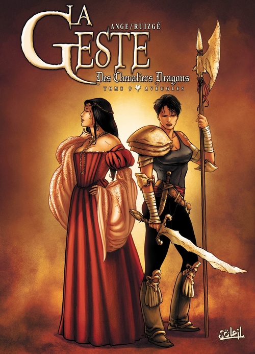 ebook cover of La Geste des Chevaliers Dragons T09 - Aveugles, by  Ange