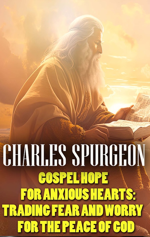 ebook cover of Gospel Hope for Anxious Hearts: Trading Fear and Worry for the Peace of God, by Charles Spurgeon