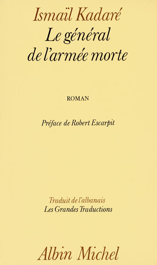 Couverture ebook de Le Général de l'armée morte, de Ismaïl Kadaré
