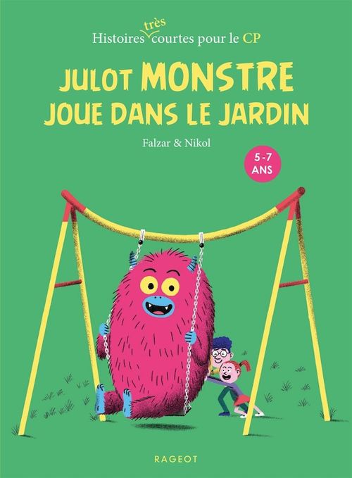 ebook cover of Julot Monstre joue dans le jardin, by Nikol, Falzar