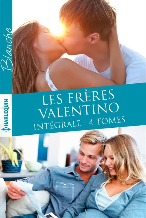 Couverture ebook de Les frères Valentino, de Tina Beckett, Amalie Berlin, Annie O'Neil, Amy Ruttan