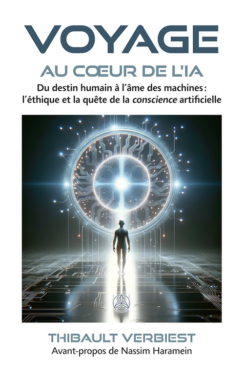 ebook cover of Voyage au coeur de l'IA, by Thibault Verbiest