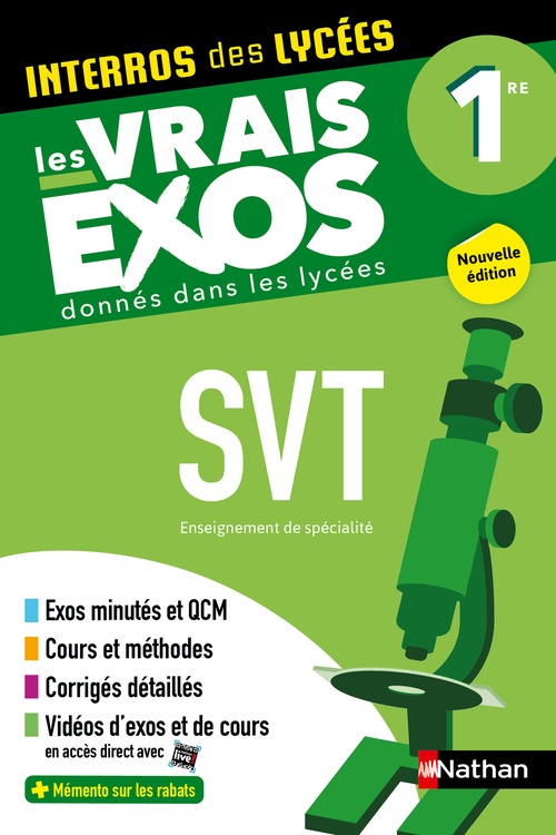 ebook cover of Interros des Lycées - SVT 1re, by Damien Imbert