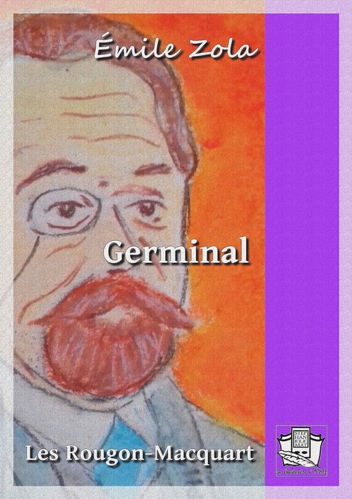 ebook cover of Germinal, by Emile Zola