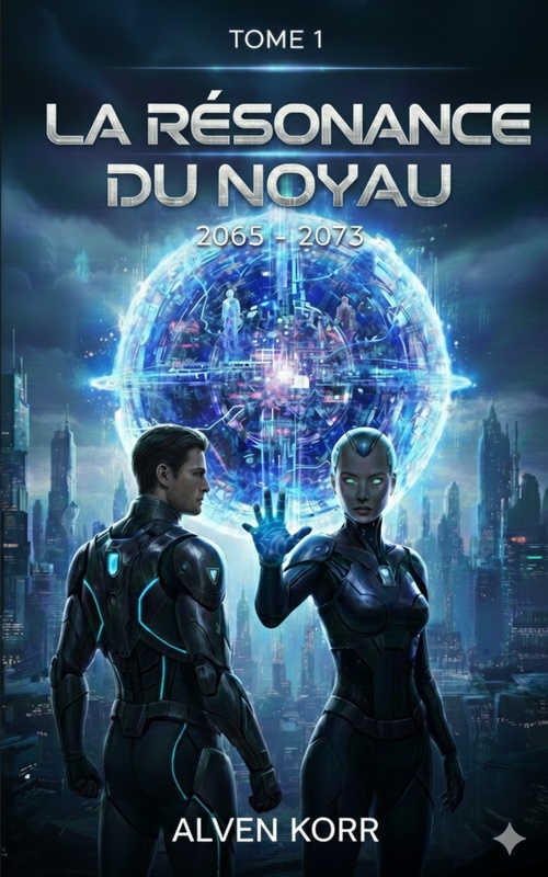 Couverture ebook de La Résonance du Noyau, de Alven Korr