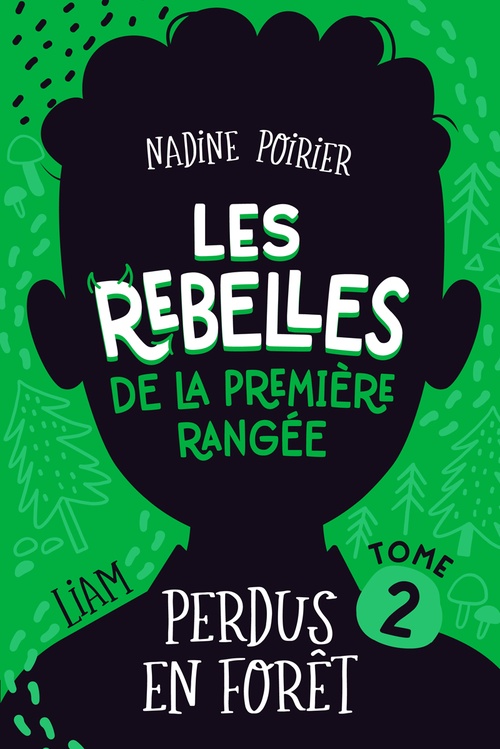 Couverture ebook de Perdus en forêt, de Nadine Poirier