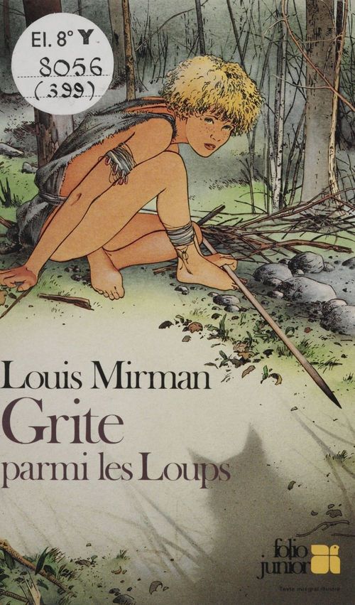 Couverture ebook de Grite parmi les loups, de Mirman Louis