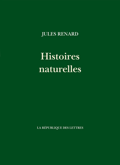 Couverture ebook de Histoires naturelles, de Jules Renard