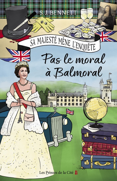 Couverture ebook de Pas le moral à Balmoral - Tome 4, de S.J. Bennett