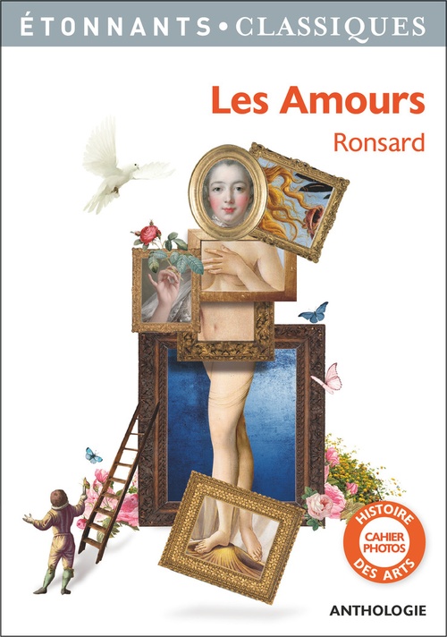 ebook cover of Les amours, by Pierre de Ronsard