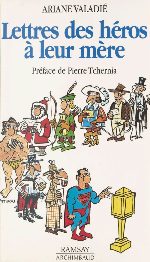 ebook cover of Lettres des héros à leur mère, by Ariane Valadie