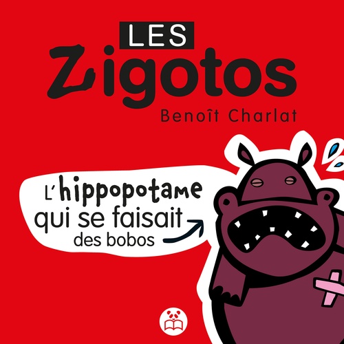Couverture ebook de L´hippopotame qui se faisait des bobos, de Benoît Charlat