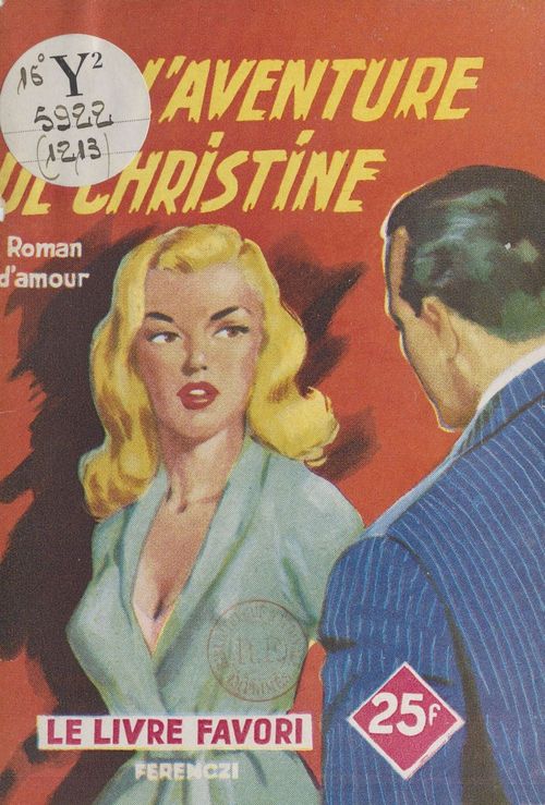 Couverture ebook de L'aventure de Christine, de Philippe Charmont