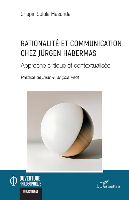 Couverture ebook de Rationalité et communication chez Jürgen Habermas, de Crispin Solula Masunda