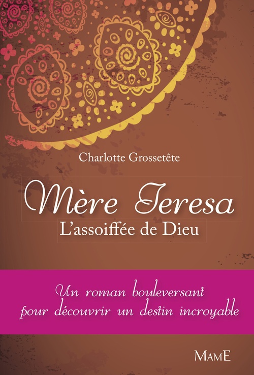 Couverture ebook de Mère Teresa, de Charlotte Grossetête, Nicolas Delort