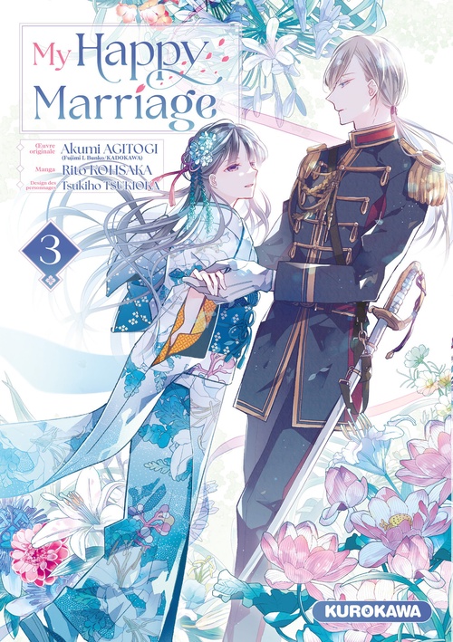 Couverture ebook de My happy marriage - Tome 3, de Akumi Agitogi, Rito Kosaka