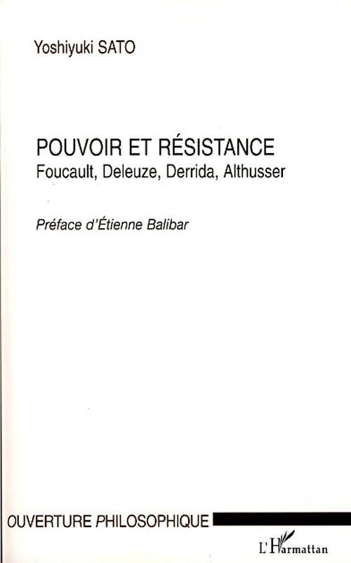 Couverture ebook de Pouvoir et résistance, de Yoshiyuki Sato