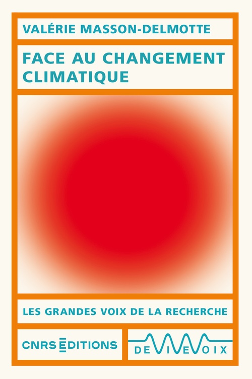 Couverture ebook de Face au changement climatique, de Valérie Masson-Delmotte