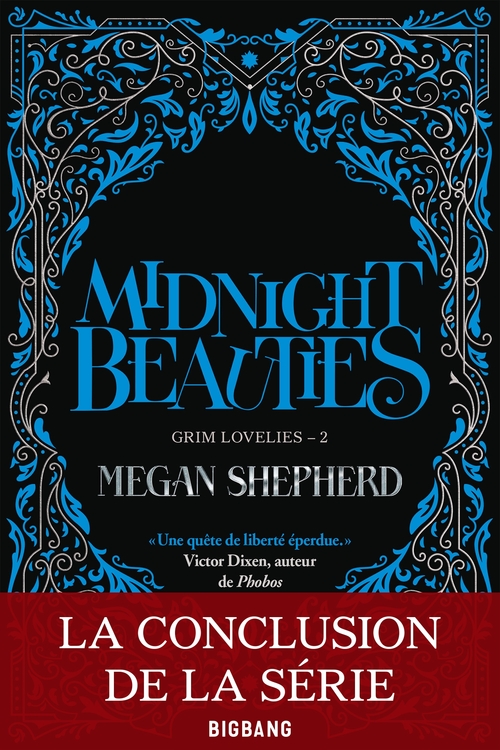 ebook cover of Grim Lovelies, T2 : Midnight Beauties, by Megan Shepherd
