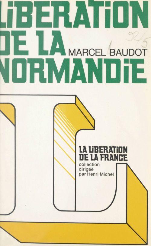 ebook cover of Libération de la Normandie, by Marcel Baudot