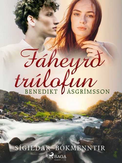 Couverture ebook de Fáheyrð trúlofun, de Benedikt Asgrimsson