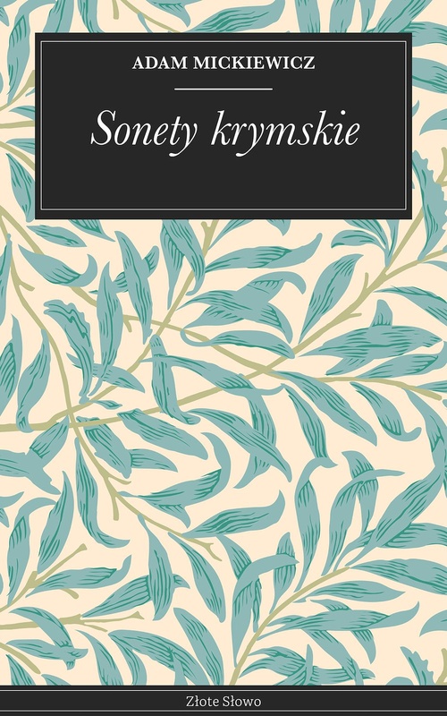 Couverture ebook de Sonety krymskie, de Adam Mickiewicz