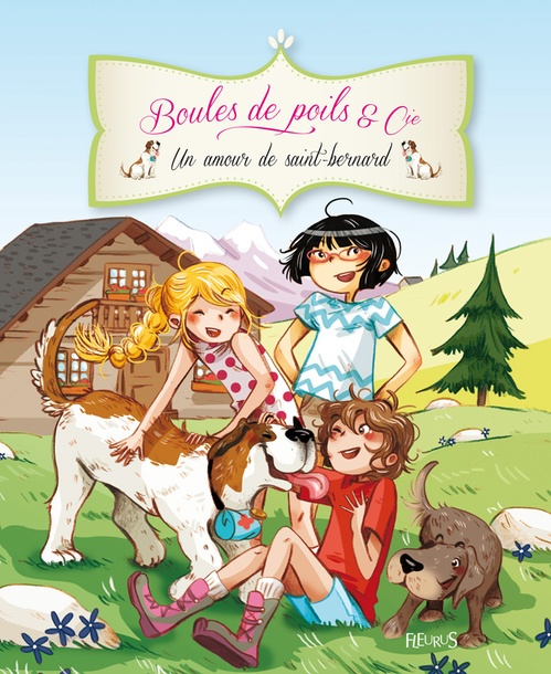 ebook cover of Un amour de saint-bernard, by Ariane Delrieu, Olivier Dupin, Juliette Parachini-Deny