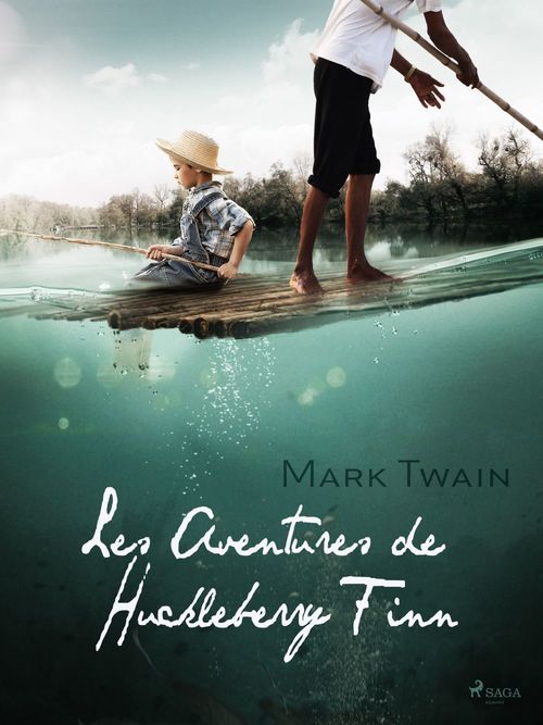 Couverture ebook de Les Aventures de Huckleberry Finn, de Mark Twain