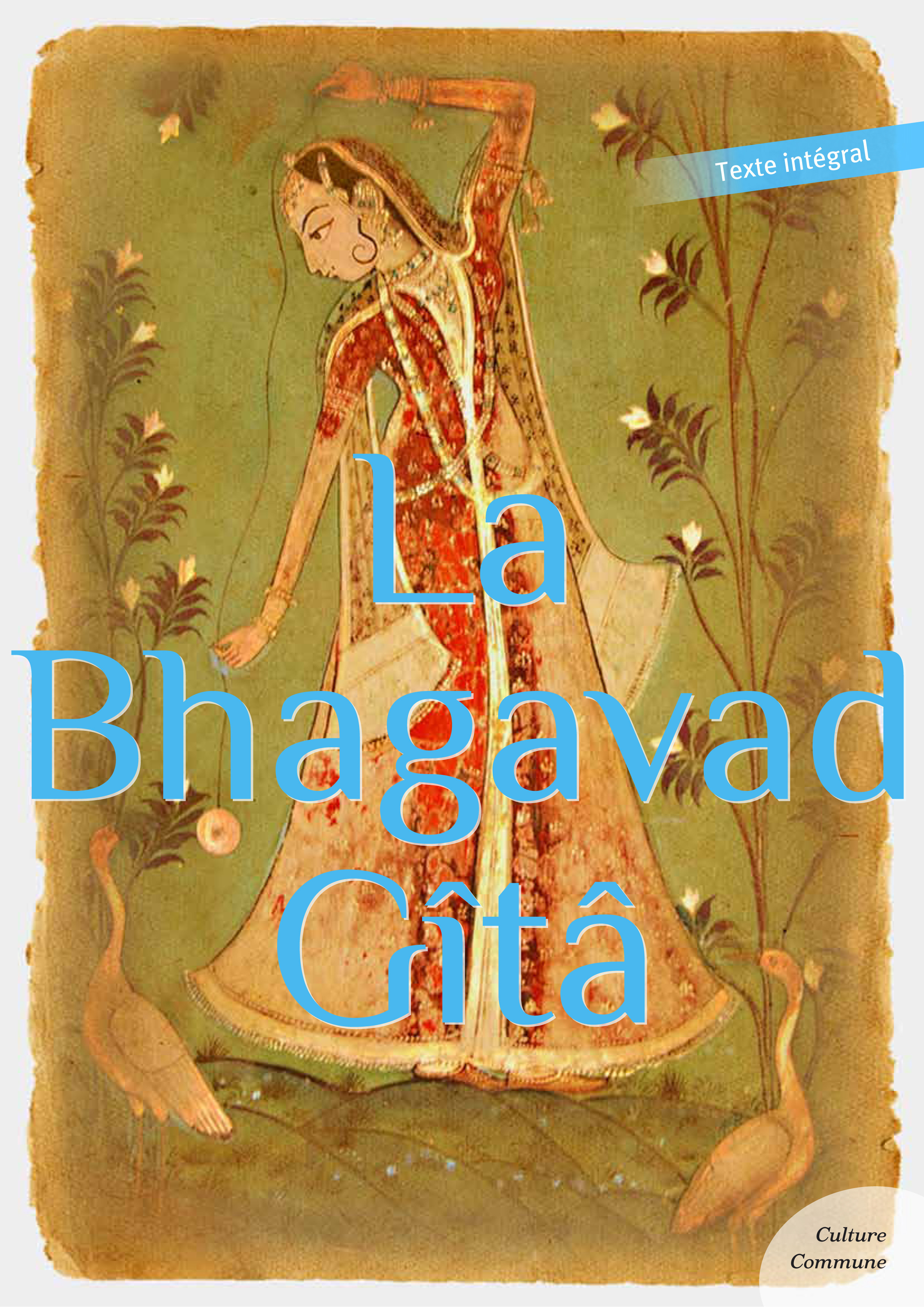 Couverture ebook de La Bhagavad Gîta, de Anonyme