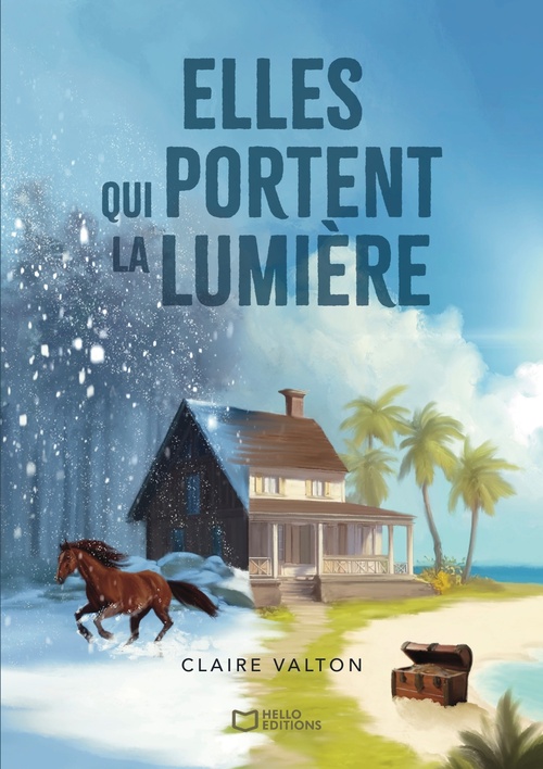 Couverture ebook de Elles qui portent la lumière, de Claire Valton