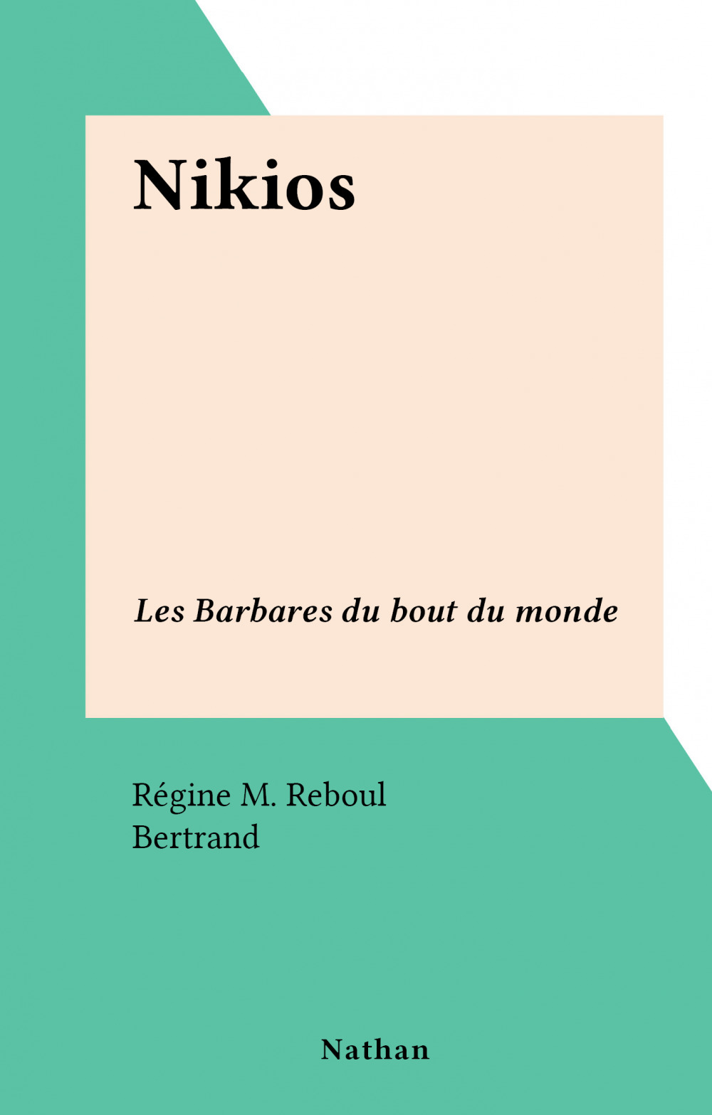 Couverture ebook de Nikios, de Regine M. Reboul