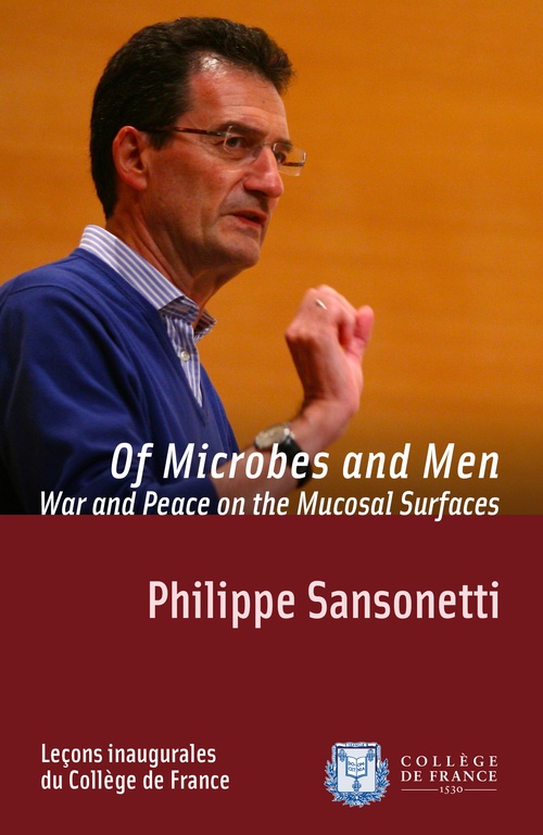 Couverture ebook de Of Microbes and Men. War and Peace on the Mucosal Surfaces, de Philippe Sansonetti