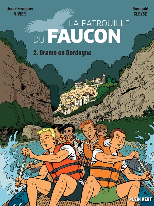 Couverture ebook de Drame en Dordogne, de Jean-François Vivier, Romuald Gleyse