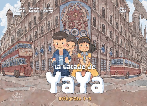 Couverture ebook de La Balade de Yaya - coffret Noël - tomes 1 à 4, de Charlotte Girard, Patrick Marty, Jean-Marie Omont