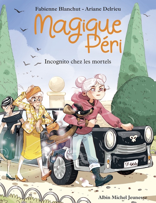 Couverture ebook de Magique Péri - tome 7 - Incognito chez les mortels, de Fabienne Blanchut, Ariane Delrieu