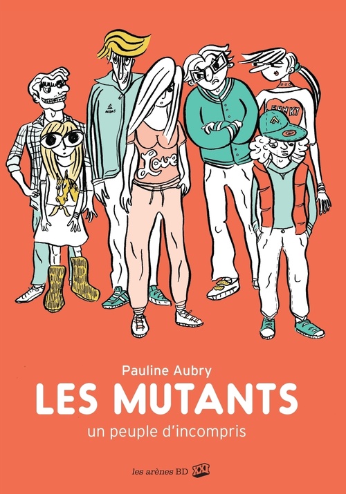 Couverture ebook de Les Mutants, de Pauline Aubry