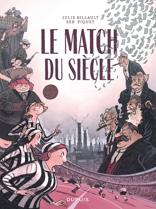Couverture ebook de Le Match du siècle, de Julie Billault