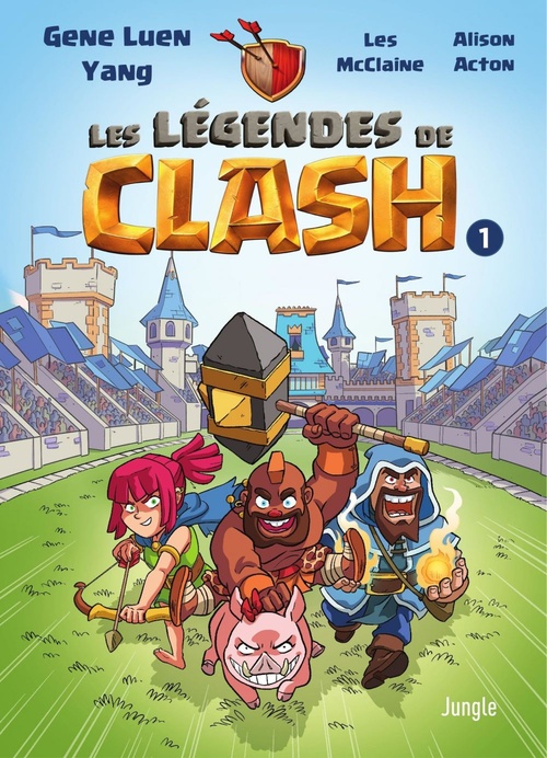 ebook cover of Les légendes de Clash - Tome 1, by Luen Gene Yang