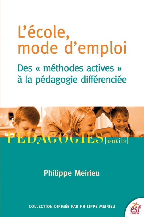 Couverture ebook de L'École, mode d'emploi, de Meirieu Philippe