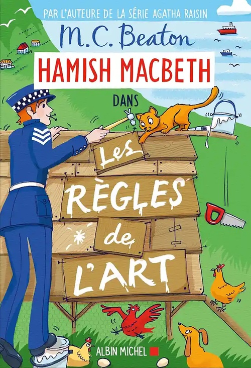 Couverture ebook de Hamish Macbeth 21 - Les Règles de l'art, de M. C. Beaton