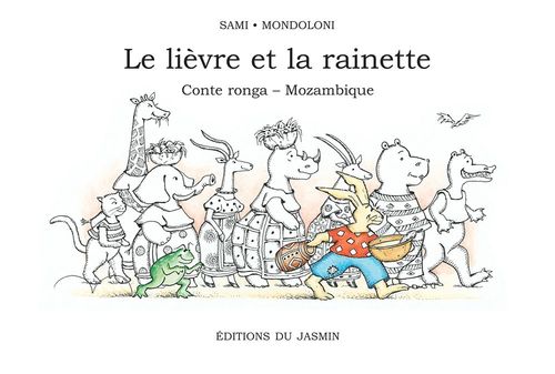 ebook cover of Le lièvre et la rainette, by Catherine Mondoloni, Sami