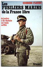 Couverture ebook de Les fusiliers marins de la France libre, de Georges Fleury