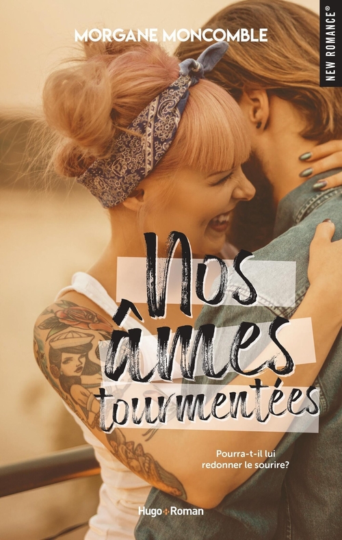 ebook cover of Nos âmes tourmentées, by Morgane Moncomble