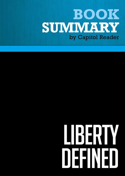 ebook cover of Summary: Liberty Defined, by Businessnews Publishing