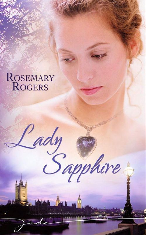 ebook cover of Lady Sapphire, by Rosemary Rogers