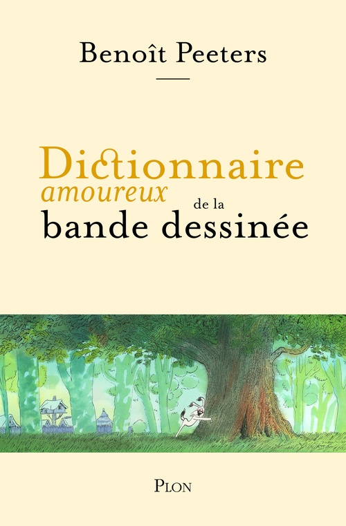 ebook cover of Dictionnaire amoureux de la bande dessinée, by Benoît Peeters