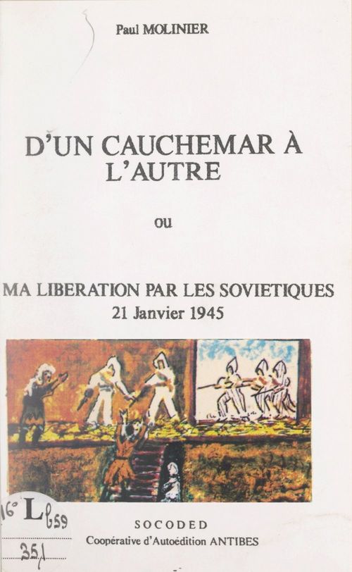 Couverture ebook de D'un cauchemar à l'autre, 31 janvier 1945, de Paul Molinier